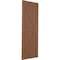 Ekena Millwork True Fit PVC Two Equal Panel Farmhouse Fixed Mount Shutters w/ Z-Bar, Burnt Toffee , 18W x 42H, PR TFP102FH18X042BT - alternate 8